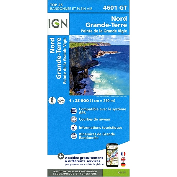 IGN Cartes DOM / 4601GT / 4601GT Nord - Grande-Terre