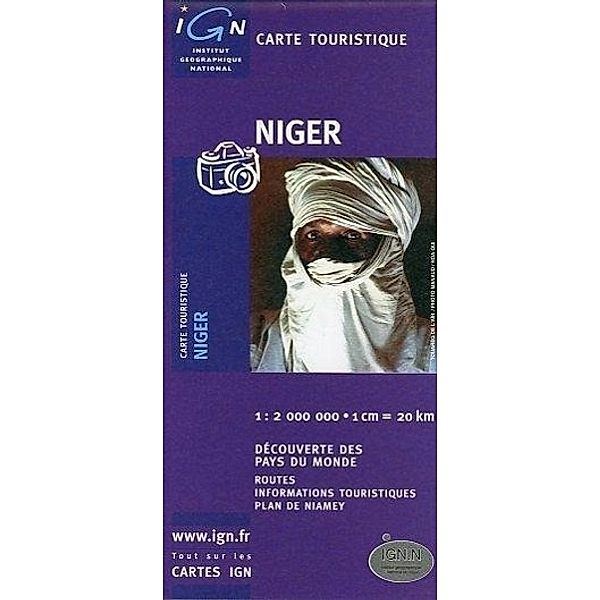 IGN Karte, Carte touristique Niger