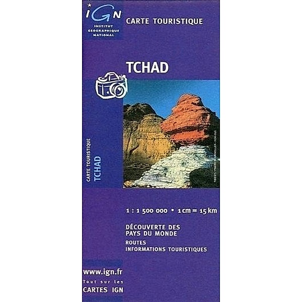 IGN Karte, Carte touristique Tchad