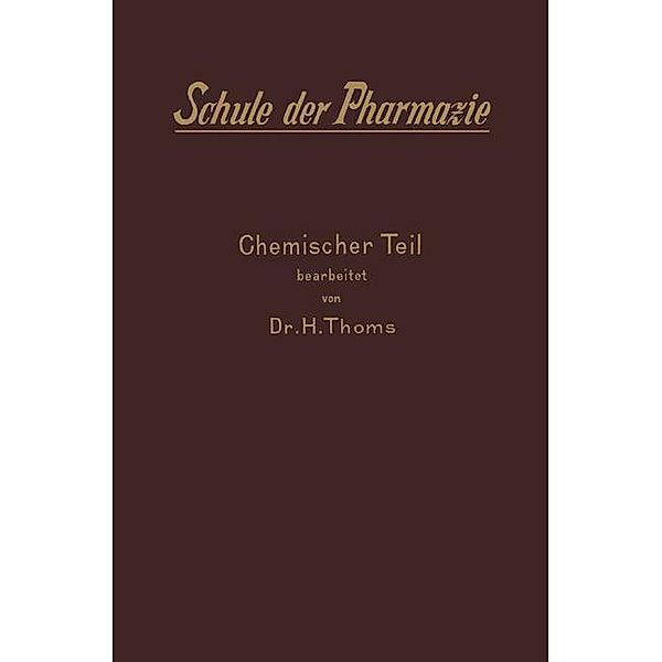 II. Chemischer Teil, H. Thoms