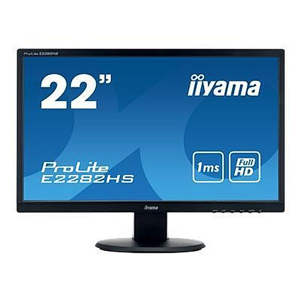 IIYAMA ProLite E2282HS-B1 55,88cm 22Zoll Full HD LED 1920 x 1080 TN panel HDM