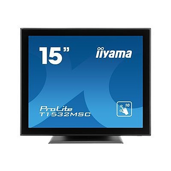IIYAMA ProLite T1532MSC-B5X 38,1CM 15Zoll LCD 4:3 Projective Capacitive 10-Points Touch Bezel Free LED