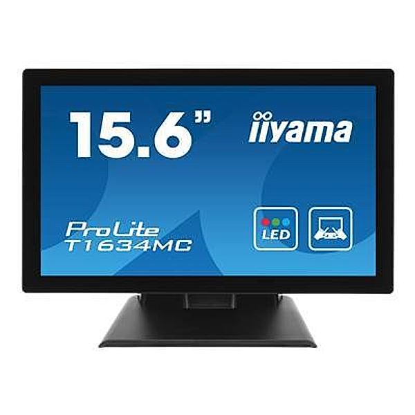 IIYAMA ProLite T1634MC-B5X 39,62CM 15.6Zoll LCD Projective Capacitive 10-Points Touch Bezel Free LED