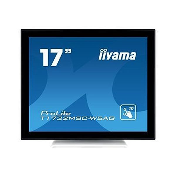 IIYAMA Prolite T1732MSC-W5AG 43cm 17Zoll PCAP Anti-Glare coated HDMI Multitouch with supported OS