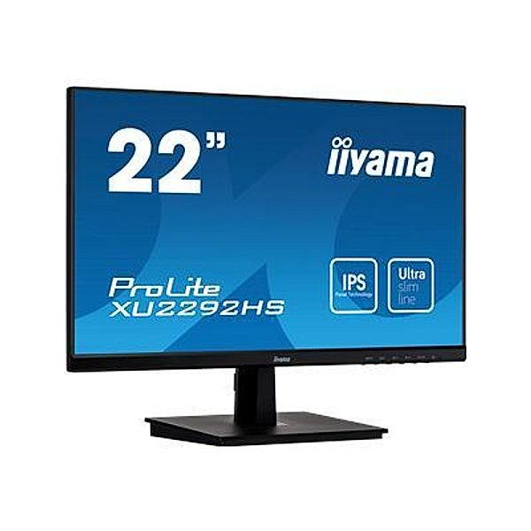 IIYAMA ProLite XU2292HS-B1 55,88cm 22Zoll Full HD monitor with IPS Panel Technology