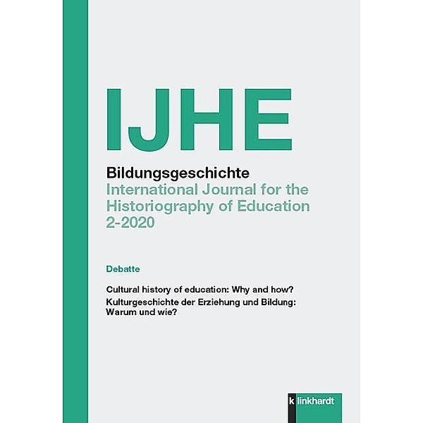 IJHE Bildungsgeschichte - International Journal for the Historiography of Education