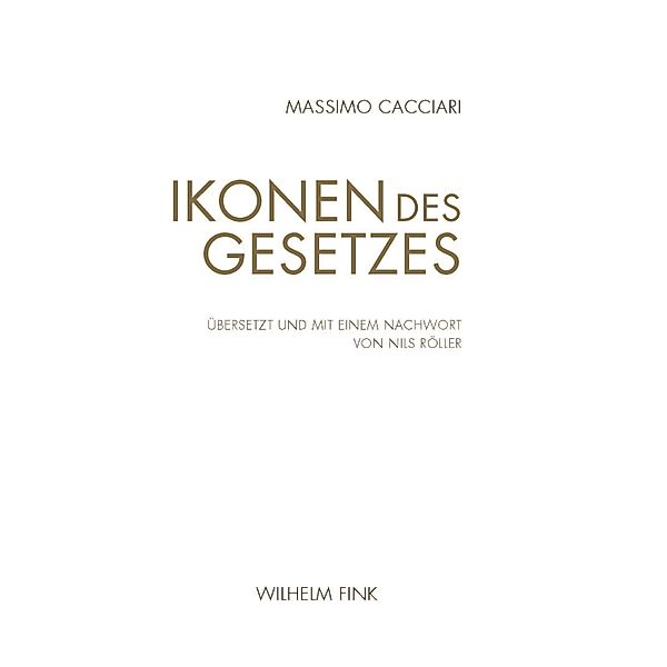 Ikonen des Gesetzes, Massimo Cacciari