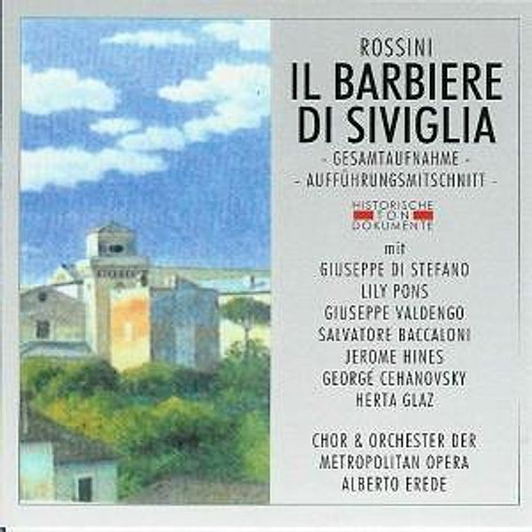 Il Barbiere Di Siviglia (Ga), Chor & Orch.Der Metropolitan Opera