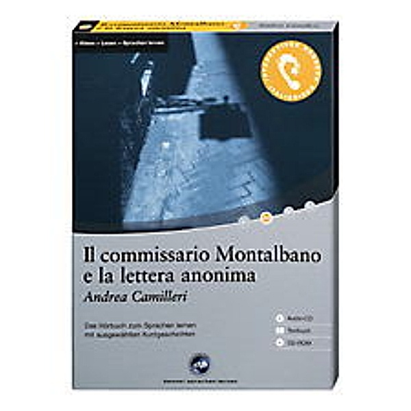 Il commissario Montalbano e la lettera anonima, 1 Audio-CD, 1 CD-ROM u. Textbuch, Andrea Camilleri