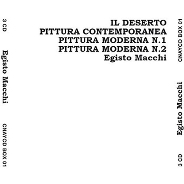 Il Deserto-Pittura Contemporanea, Egisto Macchi