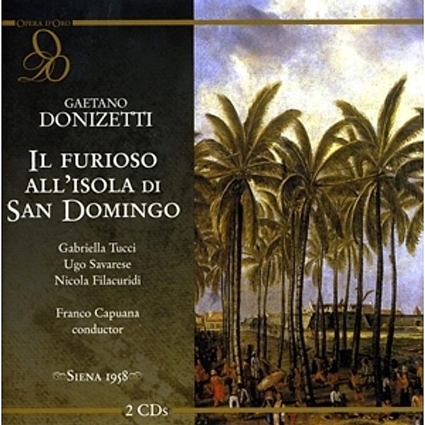 Il Furioso All'Isola Di San Domingo (Siena 1958), Gabriella Tucci, Ugo Savarese, Nicola Filacuridi