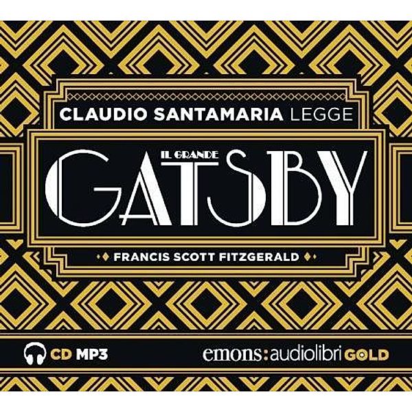 Il grande Gatsby, 1 MP3-CD, F. Scott Fitzgerald