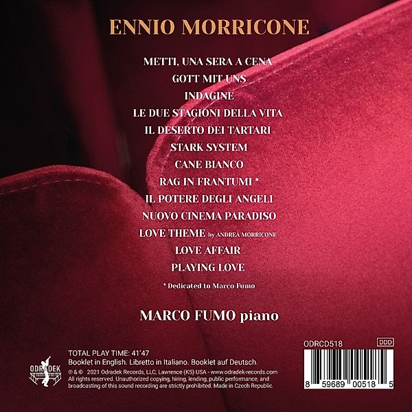 Il Mio Morricone, Marco Fumo