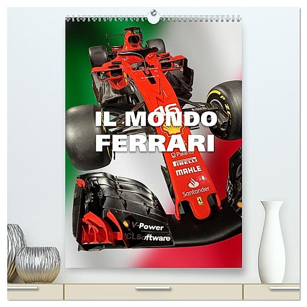 Il Mondo Ferrari (hochwertiger Premium Wandkalender 2024 DIN A2 hoch), Kunstdruck in Hochglanz, Rudolf J. Strutz