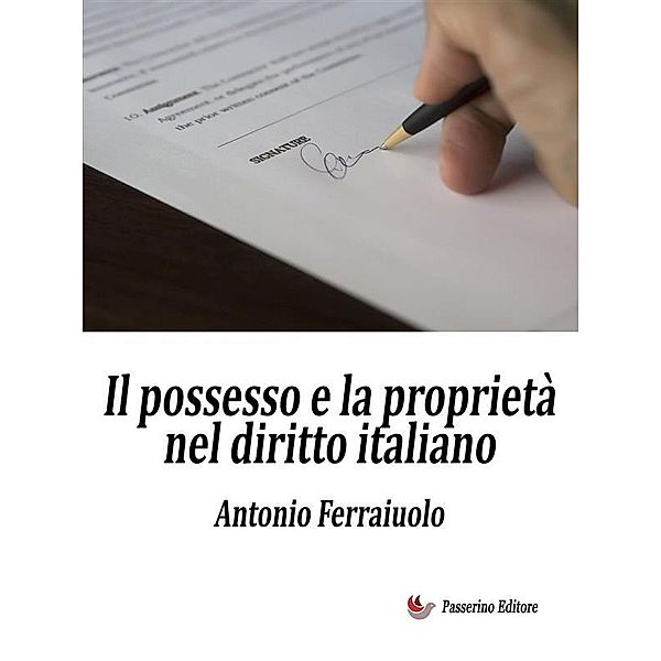 Il possesso e la proprietà nel diritto italiano, Antonio Ferraiuolo