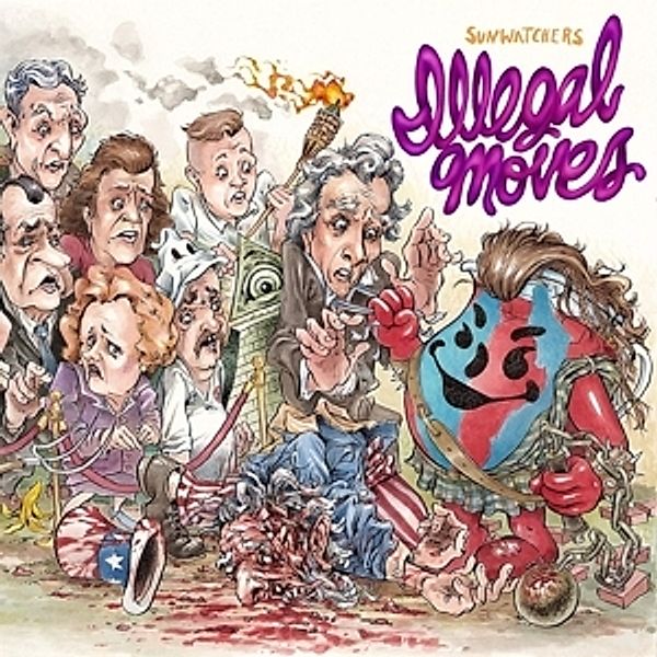 Illegal Moves (Blue/Red Swirl Vinyl), Sunwatchers