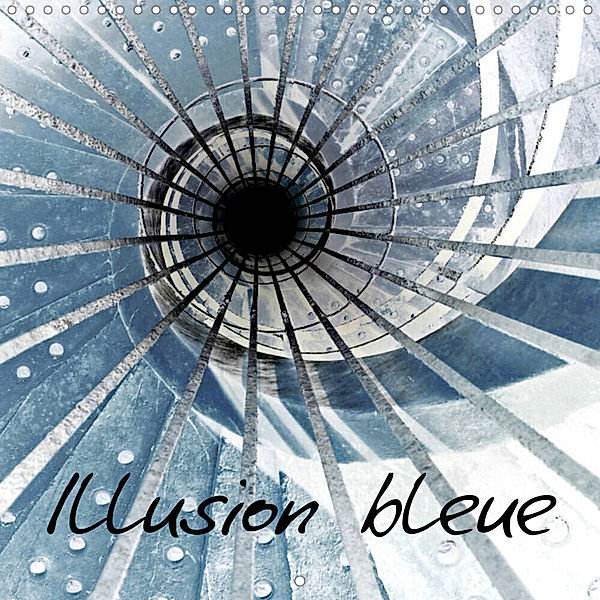 Illusion bleue (Calendrier mural 2023 300 × 300 mm Square), Patrice Thébault