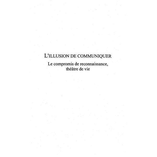 Illusion de communiquer / Hors-collection, Poty Max