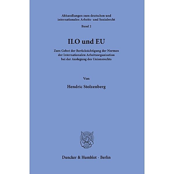 ILO und EU., Hendric Stolzenberg