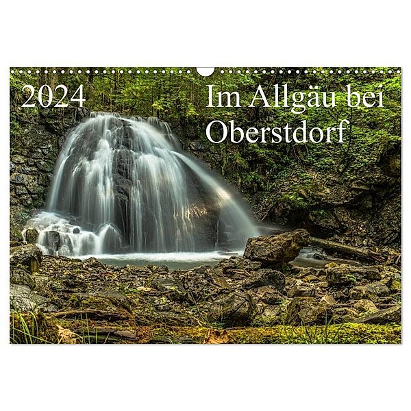 Im Allgäu bei Oberstdorf (Wandkalender 2024 DIN A3 quer), CALVENDO Monatskalender, Michael Wenk
