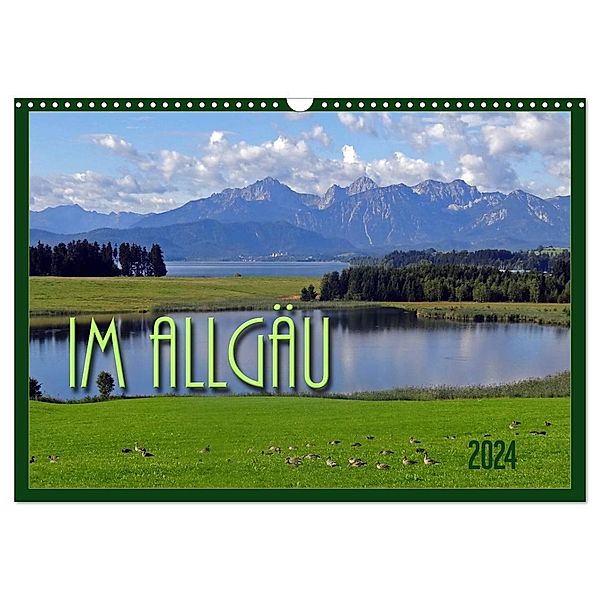 Im Allgäu (Wandkalender 2024 DIN A3 quer), CALVENDO Monatskalender, Flori0