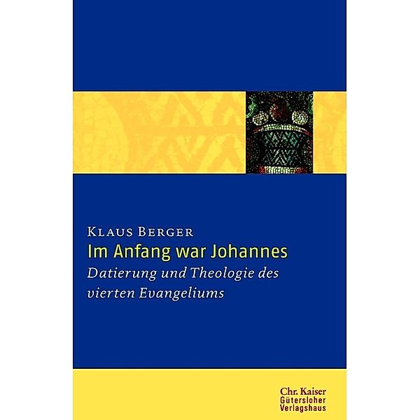 Im Anfang war Johannes, Klaus Berger