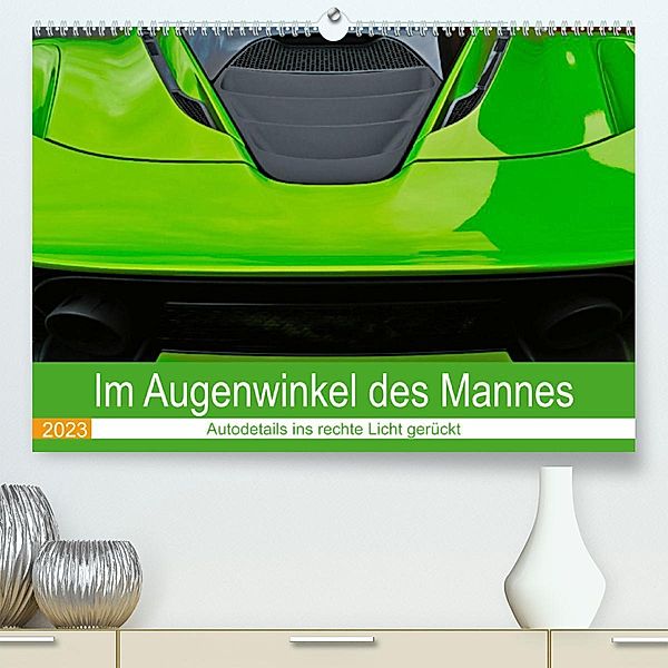 Im Augenwinkel des Mannes (Premium, hochwertiger DIN A2 Wandkalender 2023, Kunstdruck in Hochglanz), Anne Madalinski