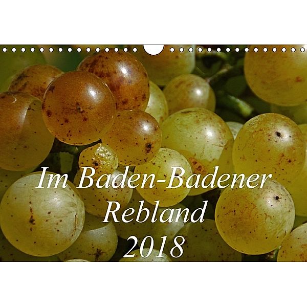Im Baden-Badener Rebland 2018 (Wandkalender 2018 DIN A4 quer), Kerstin Stolzenburg