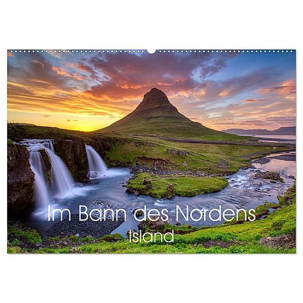 Im Bann des Nordens - Island (Wandkalender 2025 DIN A2 quer), CALVENDO Monatskalender, Calvendo, Judith Kuhn