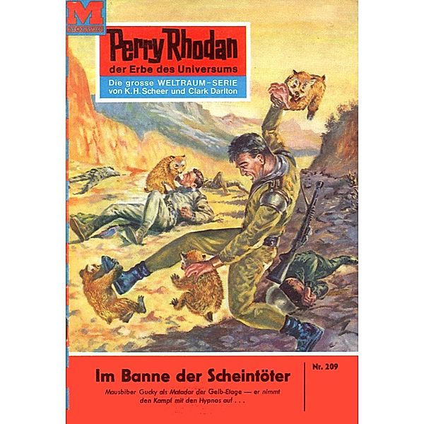 Im Banne der Scheintöter (Heftroman) / Perry Rhodan-Zyklus Die Meister der Insel Bd.209, Clark Darlton