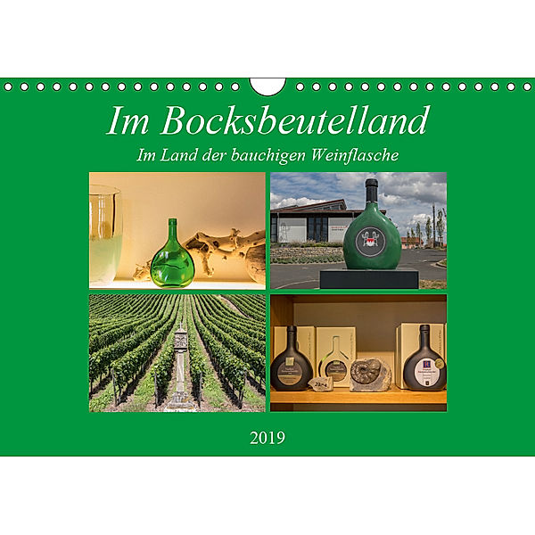 Im Bocksbeutelland (Wandkalender 2019 DIN A4 quer), Hans Will