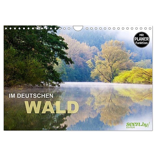 Im Deutschen Wald 2024 - ein Notizkalender (Wandkalender 2024 DIN A4 quer), CALVENDO Monatskalender, Volker Müther