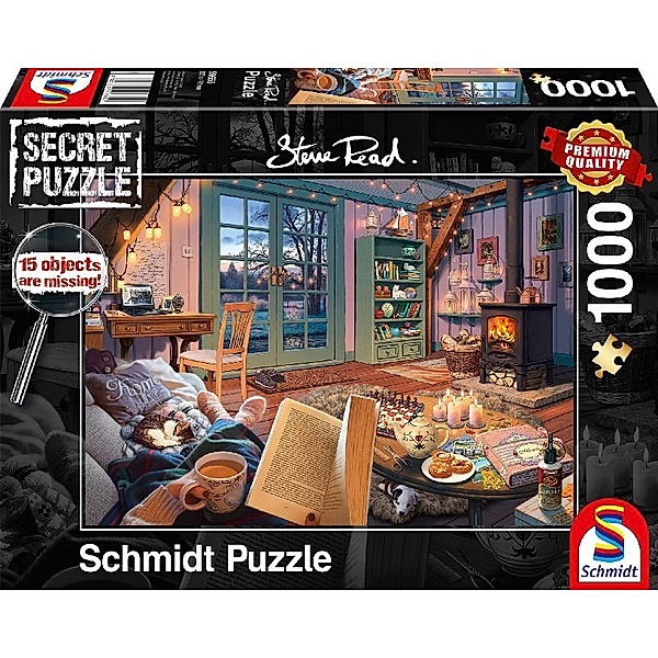 SCHMIDT SPIELE Im Ferienhaus (Puzzle), Steve Read
