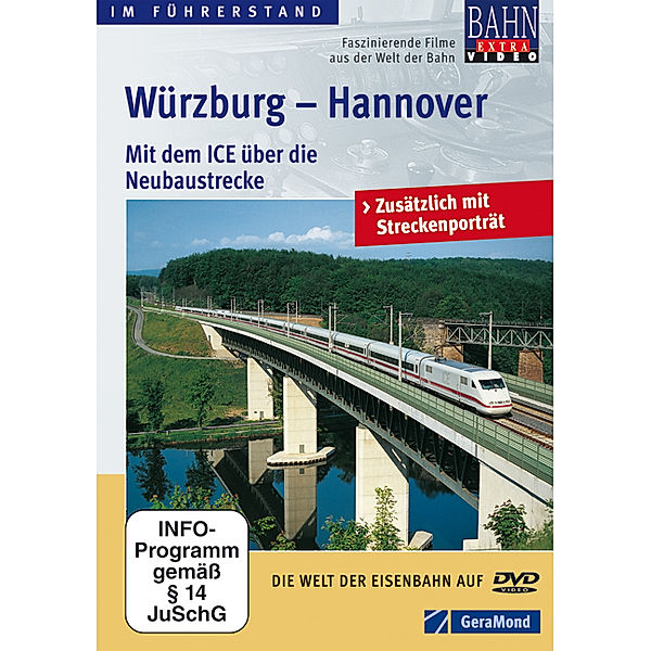 Im Führerstand, DVD-Videos: Würzburg - Hannover, 1 DVD