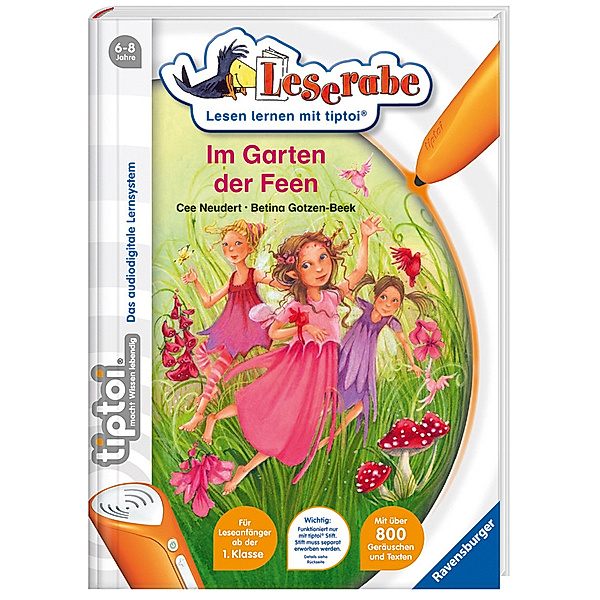 Im Garten der Feen / Leserabe tiptoi® Bd.5, Cornelia Neudert, Betina Gotzen-Beek