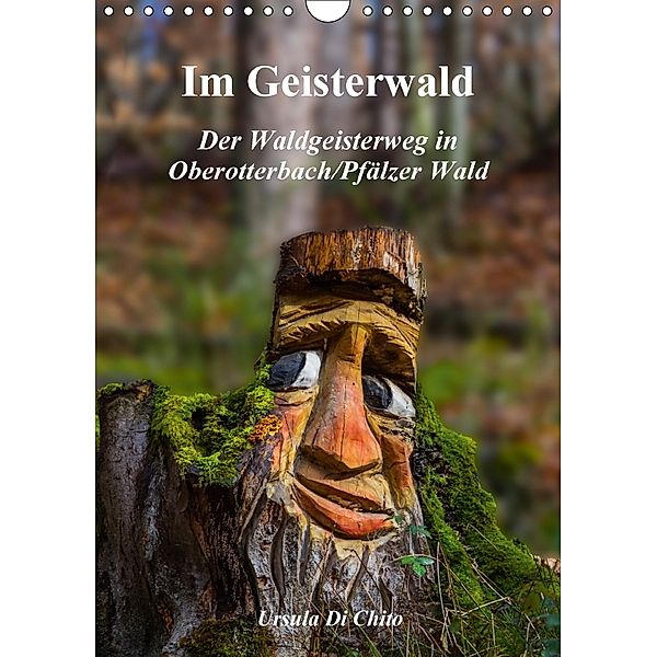 Im Geisterwald - Der Waldgeisterweg in Oberotterbach / Pfälzer Wald (Wandkalender 2018 DIN A4 hoch), Ursula Di Chito