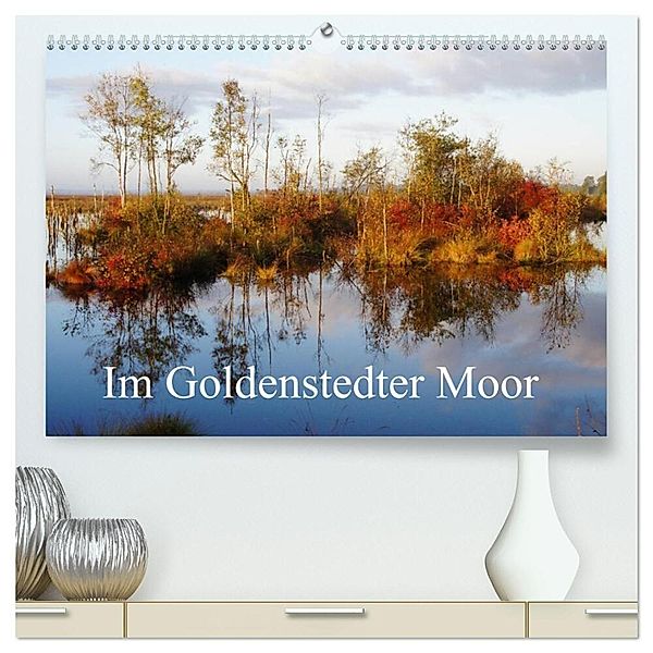 Im Goldenstedter Moor (hochwertiger Premium Wandkalender 2024 DIN A2 quer), Kunstdruck in Hochglanz, Gudrun Nitzold-Briele
