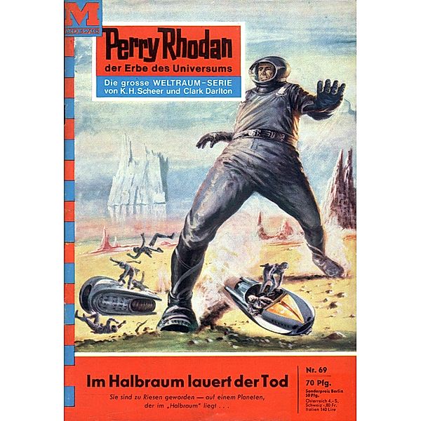 Im Halbraum lauert der Tod (Heftroman) / Perry Rhodan-Zyklus Atlan und Arkon Bd.69, Kurt Mahr