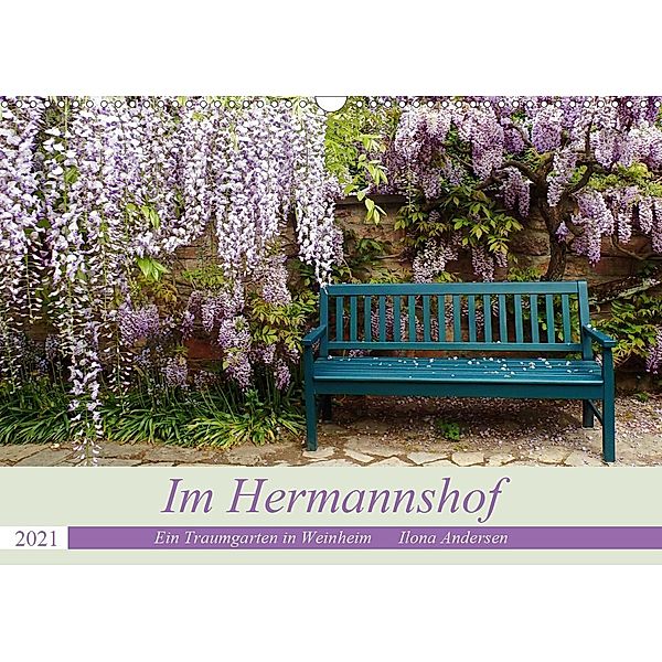 Im Hermannshof - Ein Traumgarten in Weinheim (Wandkalender 2021 DIN A3 quer), Ilona Andersen