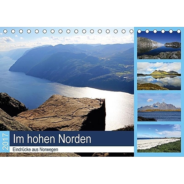 Im hohen Norden - Eindrücke aus Norwegen (Tischkalender 2017 DIN A5 quer), N N