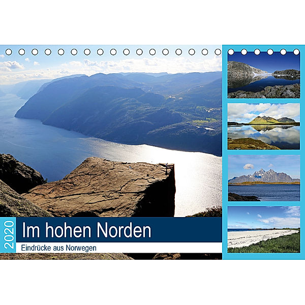 Im hohen Norden - Eindrücke aus Norwegen (Tischkalender 2020 DIN A5 quer), N N