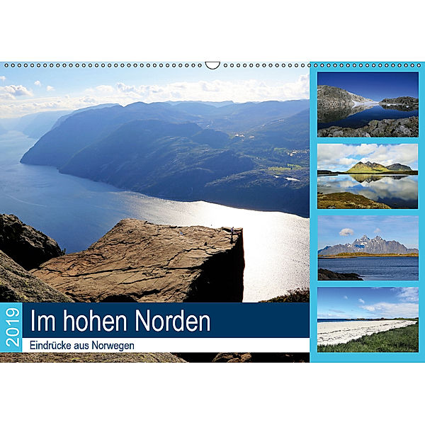 Im hohen Norden - Eindrücke aus Norwegen (Wandkalender 2019 DIN A2 quer), N N