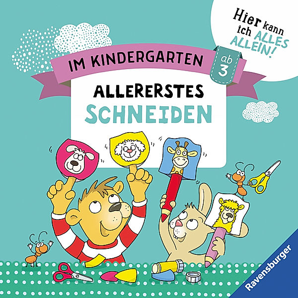 Im Kindergarten: Allererstes Schneiden, Kirstin Jebautzke