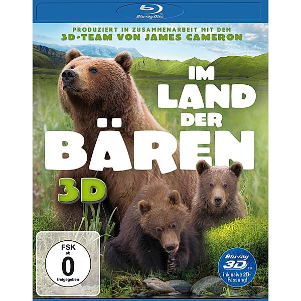 Im Land der Bären - 3D-Version, Michel Fessler, Yves Paccalet, Guillaume Vincent