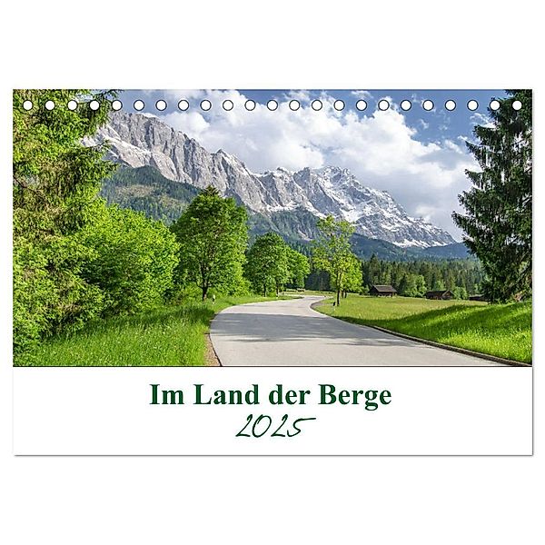 Im Land der Berge (Tischkalender 2025 DIN A5 quer), CALVENDO Monatskalender, Calvendo, Steffen Gierok; Magic Artist Design