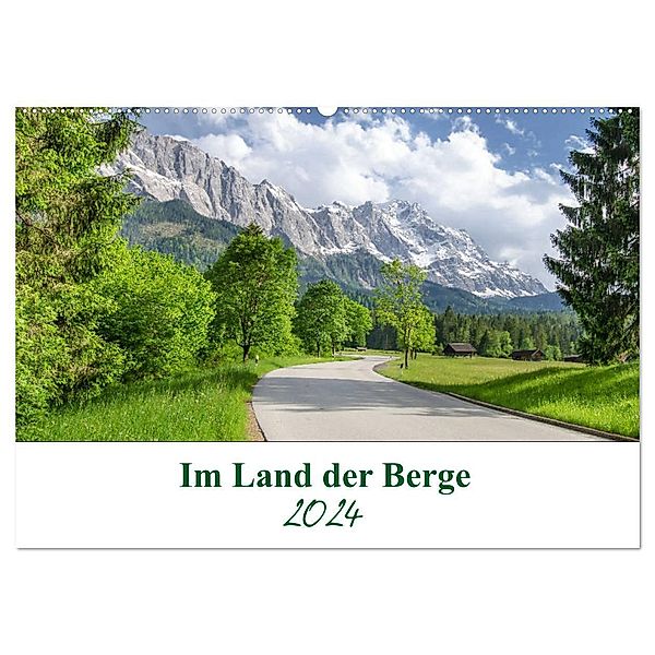 Im Land der Berge (Wandkalender 2024 DIN A2 quer), CALVENDO Monatskalender, Steffen Gierok; Magic Artist Design