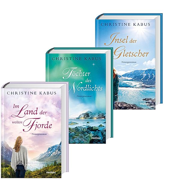 Im Land der weiten Fjorde/Töchter des Nordlichts/Insel der blauen Gletscher, Christine Kabus