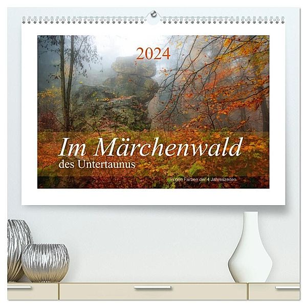 Im Märchenwald des Untertaunus (hochwertiger Premium Wandkalender 2024 DIN A2 quer), Kunstdruck in Hochglanz, Ana Rut Brè Designs