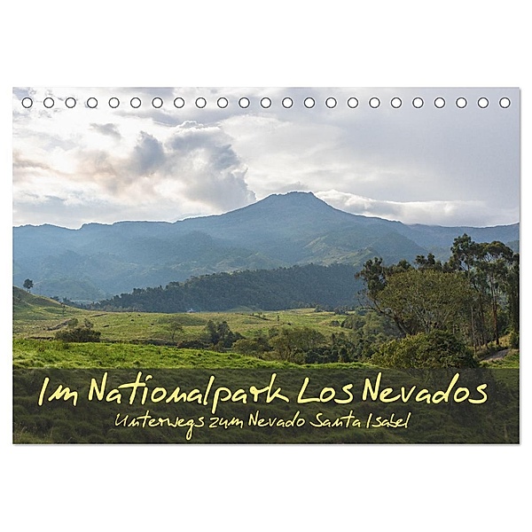Im Nationalpark Los Nevados (Tischkalender 2024 DIN A5 quer), CALVENDO Monatskalender, Bernd Lutz