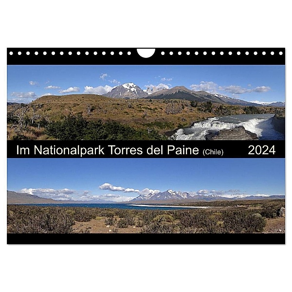 Im Nationalpark Torres del Paine (Chile) (Wandkalender 2024 DIN A4 quer), CALVENDO Monatskalender, Flori0